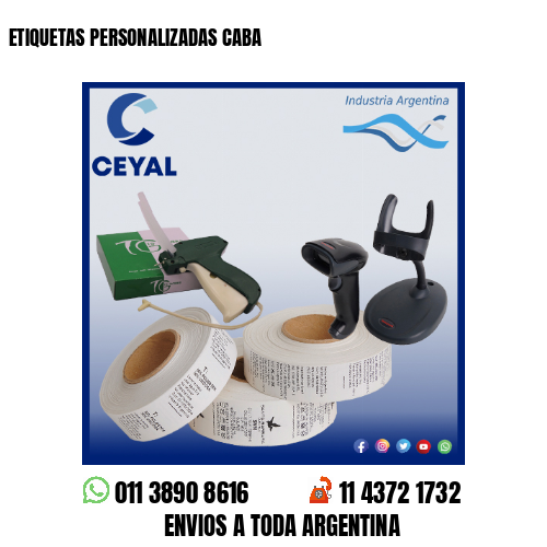 ETIQUETAS PERSONALIZADAS CABA 