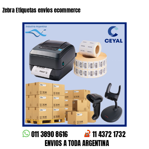 Zebra Etiquetas envios ecommerce