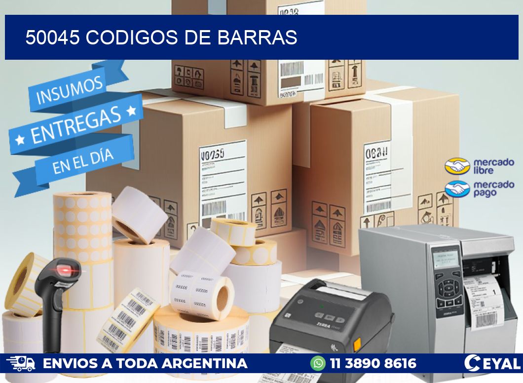 50045 codigos de barras