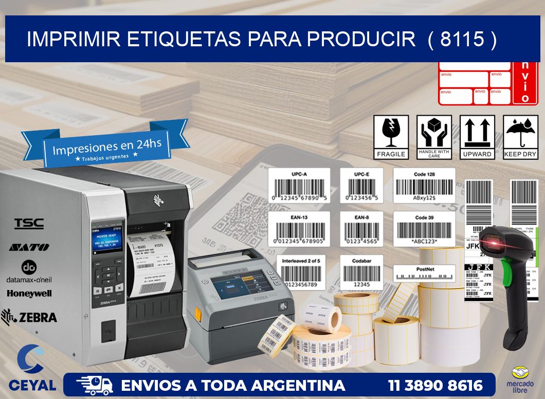 imprimir etiquetas para producir  ( 8115 )