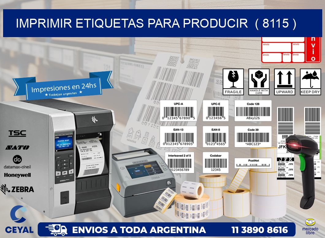 imprimir etiquetas para producir  ( 8115 )