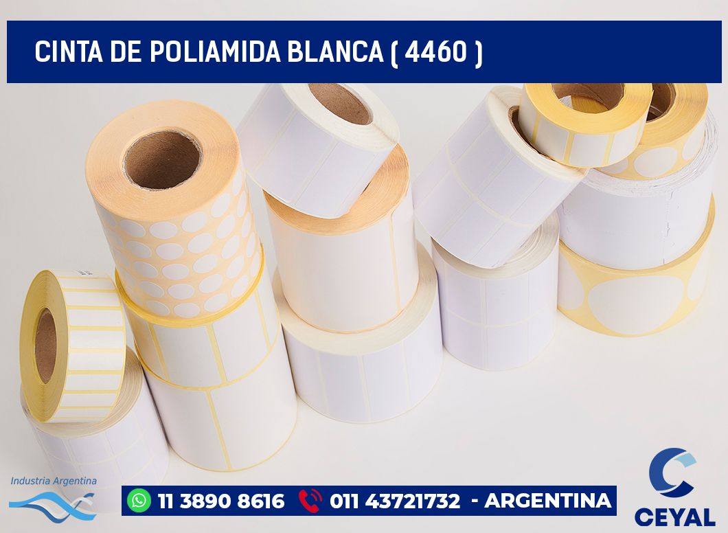 CINTA DE POLIAMIDA BLANCA ( 4460 )