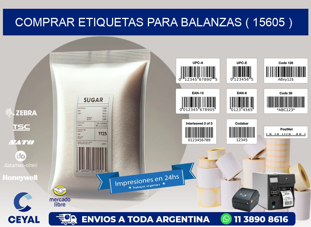 COMPRAR ETIQUETAS PARA BALANZAS ( 15605 )