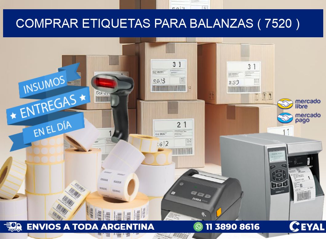 COMPRAR ETIQUETAS PARA BALANZAS ( 7520 )