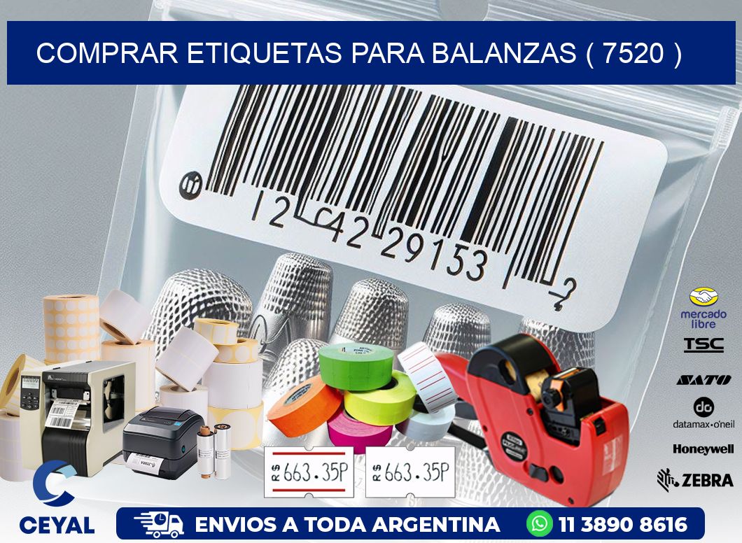 COMPRAR ETIQUETAS PARA BALANZAS ( 7520 )