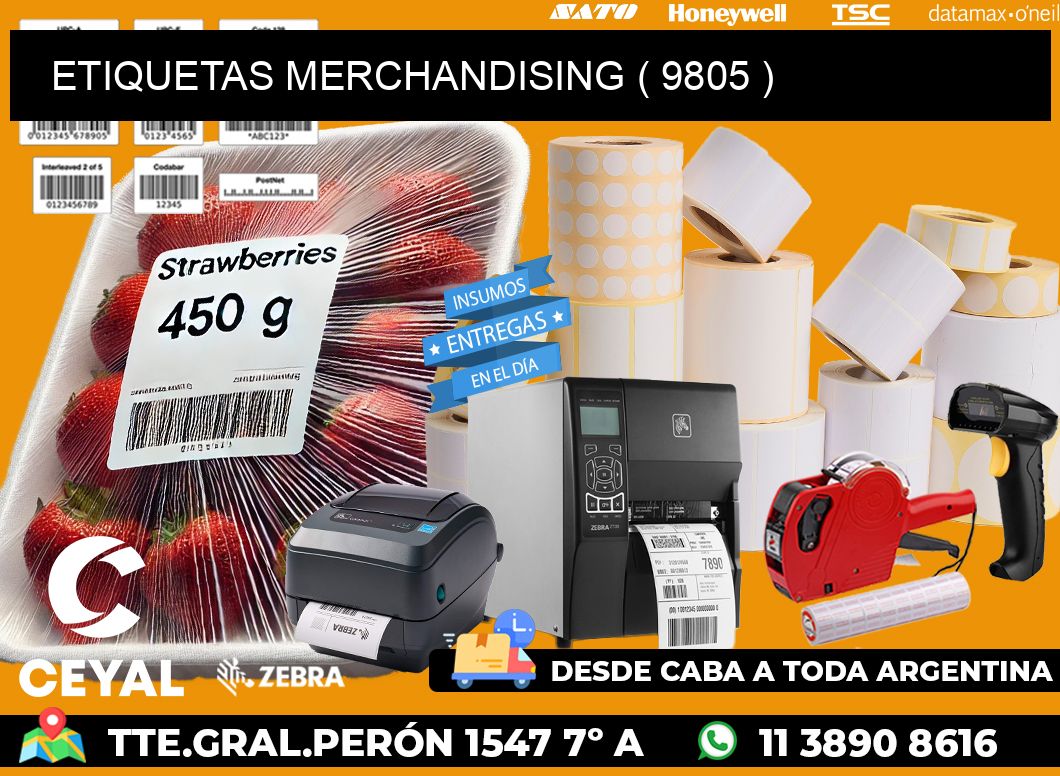 ETIQUETAS MERCHANDISING ( 9805 )