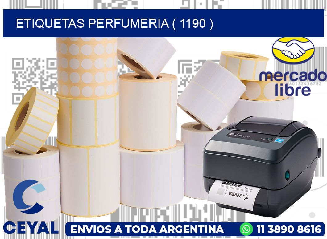 ETIQUETAS PERFUMERIA ( 1190 )